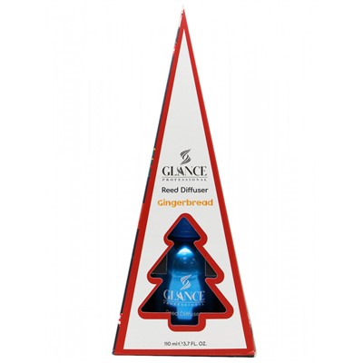 Аромадиффузор GLANCE Gingerbread (в подарочной упаковке Merry Christmas & Happy New Year ) 110 мл