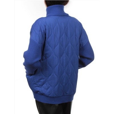 3155 BLUE Куртка-кардиган женская (90% хлопок, 10% синтепон)