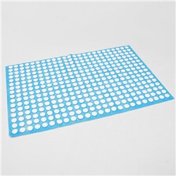 Аппликатор «Кузнецова», 384 колючки, спанбонд, 50×75 см, голубой.