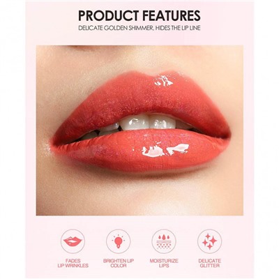 Блеск для губ O.TWO.O Clear Crystal Berry Lip Gloss глянцевый № 3 3 g