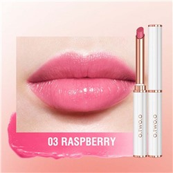 Бальзам для губ O.TWO.O Увлажняющий с добавлением пчелиного воска № 3 Raspberry 0.9 g