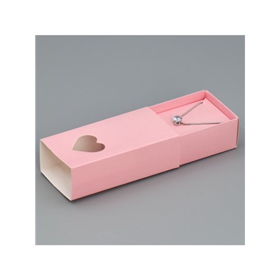 Коробка под бижутерию, упаковка, «Розовая», 10 х 5 х 3 см