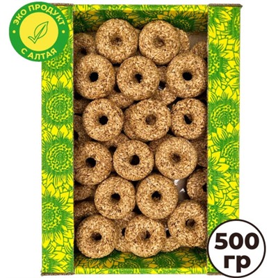 Козинак из Семян Льна с мёдом "Каравайка" 500гр