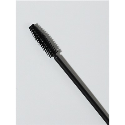 Щёточки для бровей и ресниц, силиконовые, набор - 50 шт., 10.5 см, чёрная