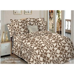 Постельное белье бязь Ф-ка Красная талка / Льняной цветок рис. 7741