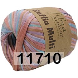 Пряжа Fibra Natura Raffia Multi