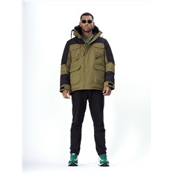 Горнолыжная куртка MTFORCE мужская цвета хаки 2302Kh