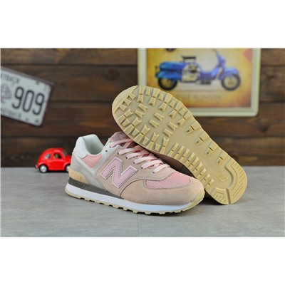 Премиальные New Balance 574 из натуральной замши