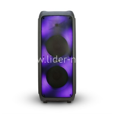 Колонка 12" (20-56) динамик 2шт/12" черная ElTRONIC с TWS