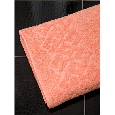 Полотенце махровое Донецкая Мануфактура Baldric / Персик