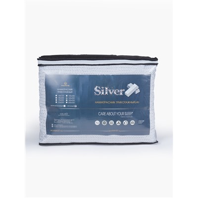 Наматрасник трикотажный стеганный Silver (борт)