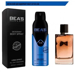 Дезодорант Beas M248 Zara Metallic Spirit For Men deo 200 ml, Дезодорант мужской Beas M248 создан по мотивам аромата Zara Metallic Spirit