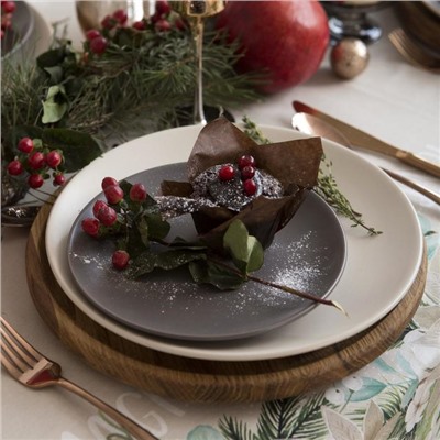 Скатерть новогодняя «Этель» Beautiful Сhristmas 149×180 см с ГМВО, 100% хлопок, 190 г/м²