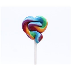 Леденцы "Радужное ассорти", клубничный пломбир (шоубокс - 30 шт.)