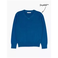 Unisex Cotton Rich School Jumper (3-16 Yrs)