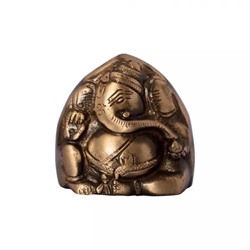 Статуэтка Ганеши, Brass Antique Finish Two Faced Lord Ganesha, произв. eCraftIndia