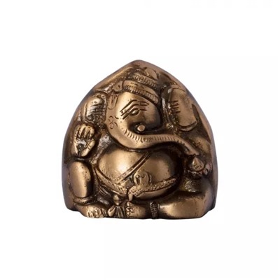 Статуэтка Ганеши, Brass Antique Finish Two Faced Lord Ganesha, произв. eCraftIndia