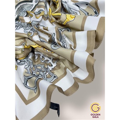 Платок шелковый Люкс "Миледи" Арт 2427/46