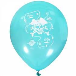 Воздушные шары  50 шт, 10"/25см "Пират", (микс)