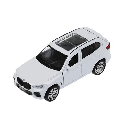Машина металл BMW X5 M-SPORT 12 см, двери, багаж, бел 319006