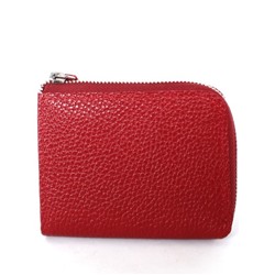 Портмоне женское Croco-ПР-931 натуральная кожа 1 отд,  4 карм,  красный флотер (113)  260595