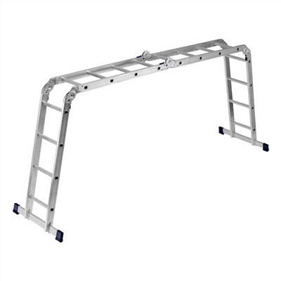 Лестница шарнирная алюминиевая, 4 х 4 ступени, Сибртех