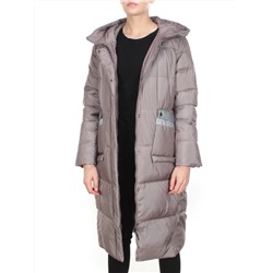 2115 LIGHT GRAY Пальто зимнее женское MELISACITI (200 гр. холлофайбера)