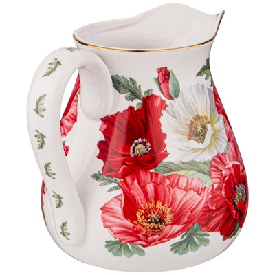 КУВШИН LEFARD "МАКИ" 15 СМ 1200 МЛ (КОР=18ШТ.)