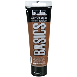 Краска акриловая художественная Liquitex "Basics", 118мл, туба, 128 умбра жженая