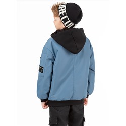 Куртка утеплённая для мальчика NIKASTYLE 4м5525 Джинс Nikastyle