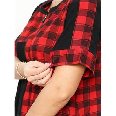 Женский халат Валерия / Клетка