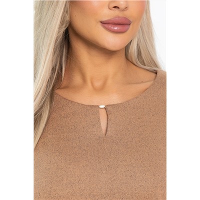 Джемпер трикотажный Претти (бежевый) Б14787-50М