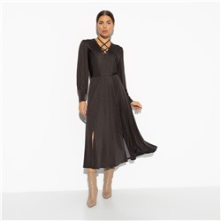 Платье, Высокие требования (brown, с ремешком)