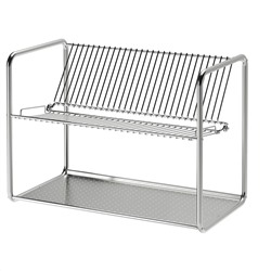 ORDNING, Abtropfgestell, Edelstahl,, 50x27x36 cm