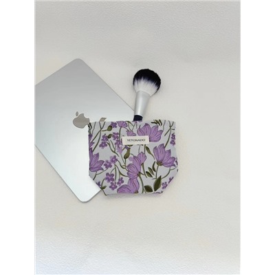 Handheld cosmetic bag, small clutch bag for traveling, storage bag, shopping bag