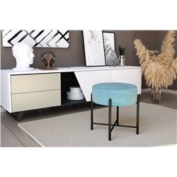 Пуф SHT-B4
                        голубая пастель / черный муар