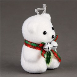 Игрушка «Мишка» с колокольчиком, 10 см
