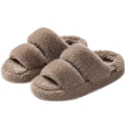 Demi-season slippers, non-slip keep warm footwear indoor