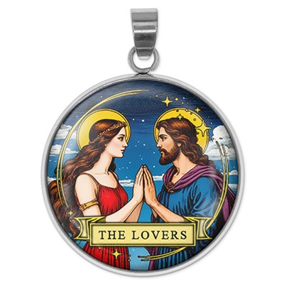 ALEN-049 Кулон-амулет Tarot - The Lovers