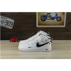 Зимние Nike Air Force из натуральной кожи