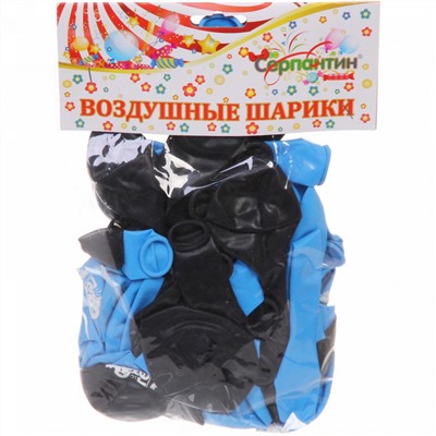 Воздушные шары  50 шт, 10"/25см "Real MAN", (микс)
