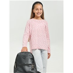 Лонгслив "Леопард" Детский Розовый