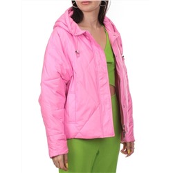 23-001 PINK Куртка оверсайз демисезонная женская (синтепон 100 гр.)