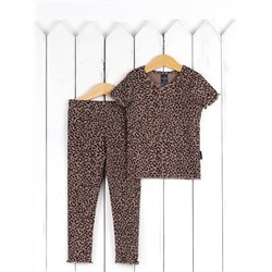 Комплект для девочки Baby Boom КД456/13-К Леопард