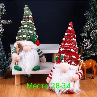 Новогодние игрушкиСветящиеся гномы🔥🔥 Оптом цена:300₽Упаковка 4 штук разныеВысот:28смРаботает на батарейки