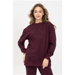 Джемпер женский 23-415L3-33 т.сливовый