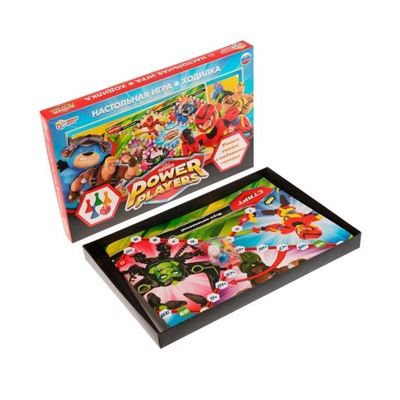 Настольная игра-ходилка "Power Players" 334383