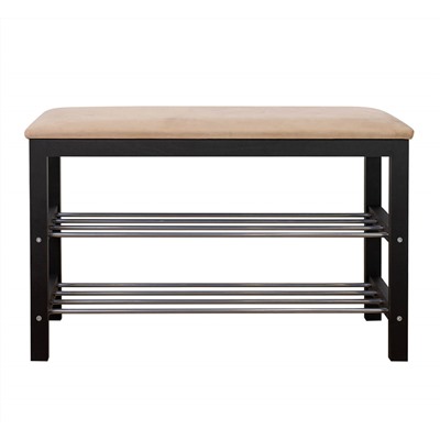 Банкетка SR-0628
                        черный матовый / ванильный крем