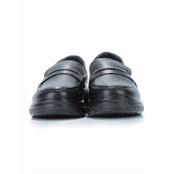 03-5317 BLACK Полуботинки женские (натуральная кожа)