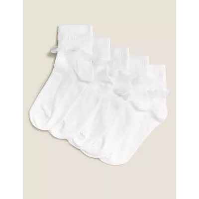 5pk of Frill Ankle Socks